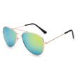 Elbru Children Reflective Colore Sunglasses Baby Fashion Square Metal Sun Glasses Kids Outdoor UV400 Eyeglasses For Girls Boys. 
