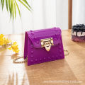 Foreign trade women's bag wholesale 2021 fashion bag women's Guangzhou manufacturer foreign trade wholesale ladies shoulder bag jelly bag. 