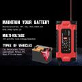 FOXSUR Automatic Battery Chargers 12V/10A 24V/5A Intelligent Pulse Repairing Charge Device. 