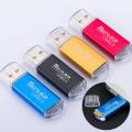 Card READERS Metal Body Mini SD Memory Card Reader For USB Devices Computer Laptop Notebook PC Desktop MP3 MP5 Player Audio Video Player. 