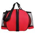 Basketball Bag Soccer Ball Shoulder Bags with Two Elastic Side Pockets Two-way Open Ball-Bag Sport Equipment Storage Bag. 