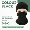 UV Protection Neck Gaiter Face Cover Ice Silk Cooling Arm Sleeves Skull Cap Set for Women Men Cycling Hiking.