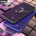Phone Case for Samsung Galaxy A24 Back Cover Stand Cover Bracket Finger Ring Casing for Samsung A24 4G Cover Cases.