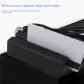 5X MSR90 USB Magnetic Strip Card Reading Machine Card Reader Stripe 3 Tracks Mini Mag Hi-Co Swiper for USB PC. 