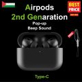 AirPods Pro 2nd Generation Wireless Charging wireless Earbuds.