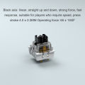 Keyboard Switches 10/40/80/120PCS For Cherry MX Mechanical Keyboard Switch Keyboard Blue Red Black Brown Hot Swap Switch.