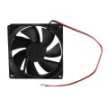 DC Cooler Fan-4 x DC Axial Cooling Fan-Black. 