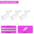 Led Track Light Set GU10 Replaceable Bulb Led Track Lamp 110-265V Spotlight for Kitchen Store Home Decor Indoor Lighting Fixture Ceiling lamp.