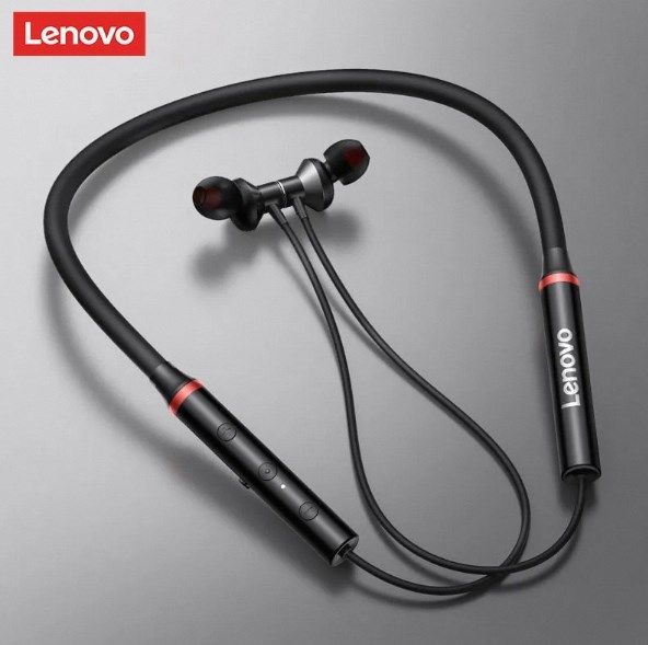 Lenovo HE05X Magnetic Neckband Bluetooth Earphones 5.0