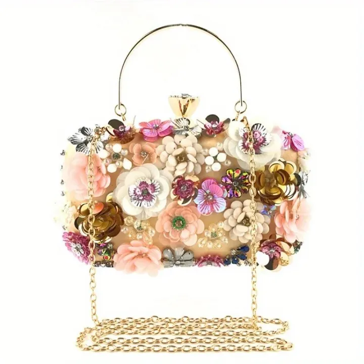3D%20Beaded%20Flower%20Evening%20Bag,%20Elegant%20Box%20Clutch%20Purse,%20Women's%20Wedding%20Handbags%20For%20Party%20Prom%20-%20Image%206