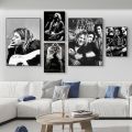 American Rock Band N-NirvanA Poster Canvas Printing Wall Art Decoration Hanging Picture for Home Room Decoration.