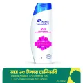 Head & Shoulders 2-in-1 Smooth and Silky Anti Dandruff Shampoo + Conditioner for Women & Men, 340ML. 
