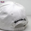 MERCEDES White Export Cotton Fashion Baseball Cap For Men. 