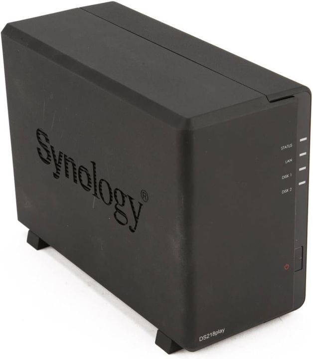 Synology 2 bay NAS Disk Station, DS218play (Diskless)