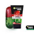 Garnier Men AcnoFight Anti-Acne Scrub In Foam Facial Cleanser 100ml | Indonesia. 
