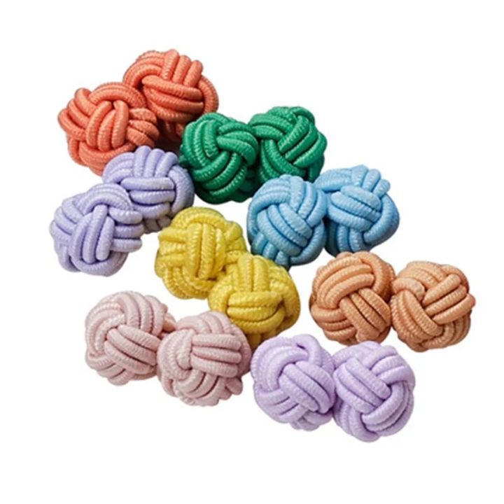 Mens%20Cuff%20Links%20Fashion%20Men's%20Shirt%20Cufflinks%20Trade%20Mixed%20Solid%20Colors%20DIY%20Braided%20Wire%20Buckle%20Cuff%20Link%20-%20Image%205