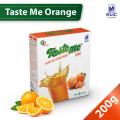 Taste Me Orange Flavor Drink 200gm Box. 