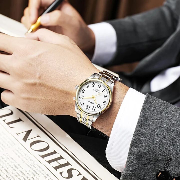 Light%20Up%20Watch%20Dial%20Full%20Luminous%20Face%2040mm%20Easy%20Reader%20Steel%20Strap%203ATM%20-%20Image%204