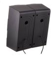 Hotmai HT 919 Wired Multimedia COMPUTER/LAPTOP SPEAKER 2.0 drive unit power through USB port Speakers Set Of 2 Pieces. 