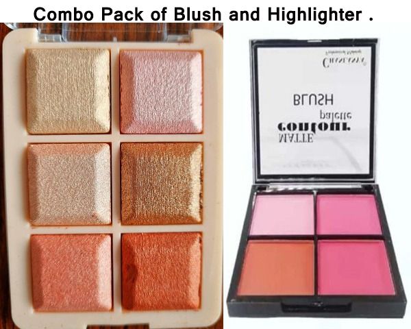 Combo Pack Of Blush and Highlighter