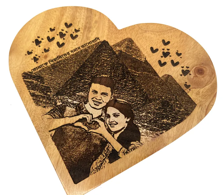 Wooden%20Engraved%20Heart%20shaped%20Frame%20plaque%20with%20customized%20picture%20and%20text%208x8/6x6%20inch%20-%20Image%208