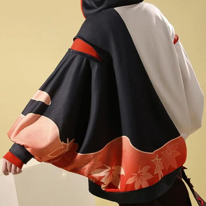 Game%20Yuanshen%20Impact%20Kaedehara%20Kazuha%20Doujin%20Hoodie%20Genshin%20Impact%20Kazuha%20Casual%20Wear%20Cosplay%20Costume%20Hoodie%20-%20Image%204