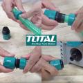 TOTAL 3pcs Hose Quick Connectors Set (Suitable for all TOTAL High Pressure Washers) THWS030301. 