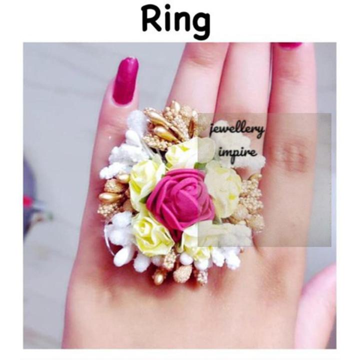 Non-Bridal Artificial Finger Ring ( COLOR CAN BE CUSTOMIZED)