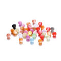 【New and Improved】 St.kunkka 10/20pcs 8-12mm Resin Quicksand Beads Cat's Eye Beads Round Loose Beads For DIY Bracelet Necklace Jewelry Making.