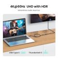 USB-C Extension Kabel 5FT/1.5M 100W 10Gbps Gen2 USB C Extender Cable 4K Video Compatible with USB C Dock/Hub/Dell XPS/Magsafe. 