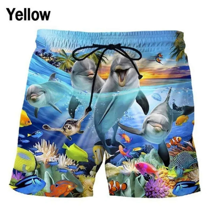Dolphin%203D%20Printed%20Shorts%20Men's%20Street%20Fashion%20Hip-hop%20Funny%20Beach%20Shorts%20Ropa%20Hombre%20Mens%20Swim%20Trunks%20Cool%20Board%20Shorts%20Chilren%20-%20Image%206