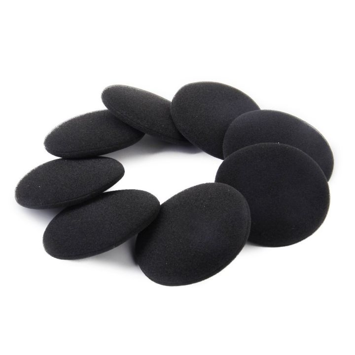 4%20Pair%2060mm%20Replacement%20Ear%20Foam%20Earphone%20Pad%20Covers%20for%20Headset%20Headphone%20Black%20-%20Black%20-%20Image%203