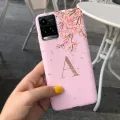 For Vivo Y33s Case Vivo Y21 Y21s Cute Crown Letters Cover Silicone Soft TPU Phone Case For Vivo Y21s Y 21 s VivoY21 Coque Bumper. 