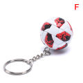 3D Sports Football Souvenirs PU Leather Keyring Men Soccer Fans Keychain Pendant. 