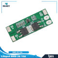 Lifepo4 BMS 2S 10A 6.4V Battery Charge Protection Board MOS BMS PCM For Power Bank Cell Pack Charging Module.