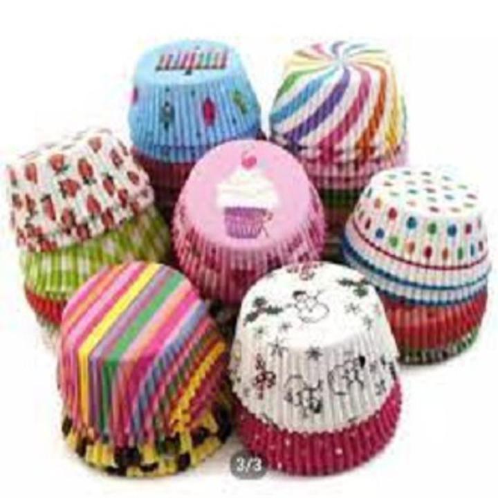 Mini size Assorted Paper Cupcake Liners Muffin Cases Baking Cups cake ...
