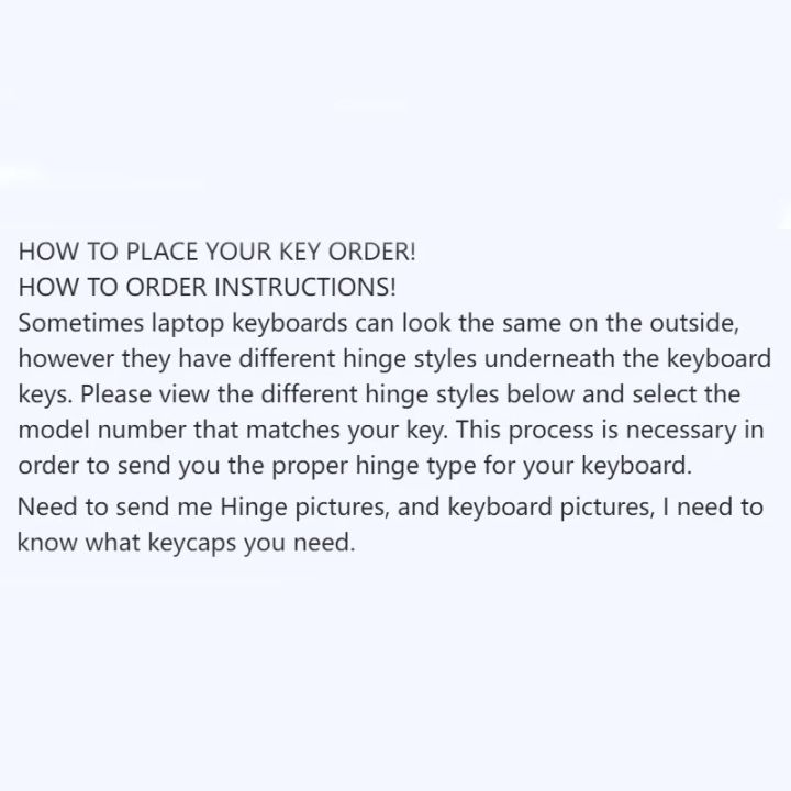 Replacement%20Keycap%20Key%20Cap%20Scissor%20Clip%20letter%20Hinge%20For%20DELL%20Inspiron%2015%207000%207566%207567%20G3%203579%20XPS%2013%207390%20Latitude%205520%205521%20-%20Image%206