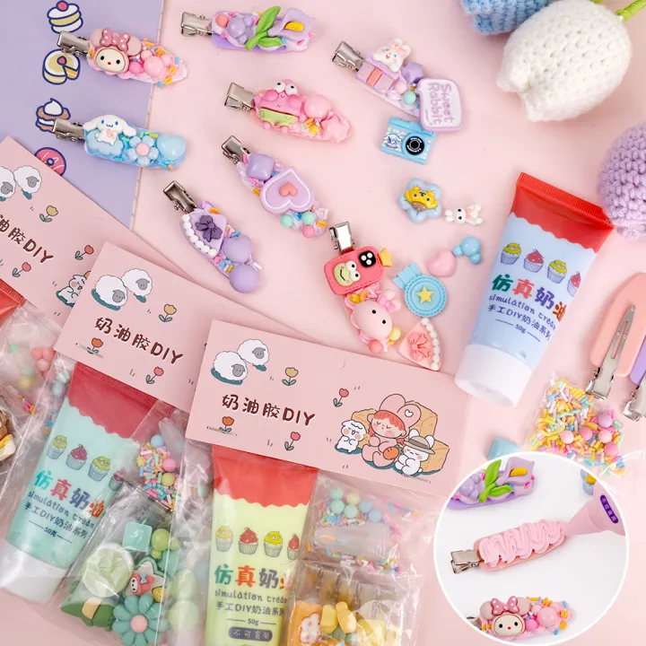 Cream%20Gum%20Kids%20Handmade%20DIY%20Hairpin%20Set%20Resin%20Accessories%20Girl%20Homemade%20Hair%20Accessories%20Material%20Pack%20-%20Image%207