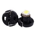 8Pcs T3 White 1210 3528 SMD LED Dashboard Dash Light Lamp Bulb for Car.