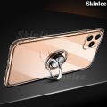 Phone case For OnePlus 12R Back cover Ring Holder Ultra Thin Transparent Car Navigation Soft Silicone Clear cover For OnePlus 12R Cover cases.