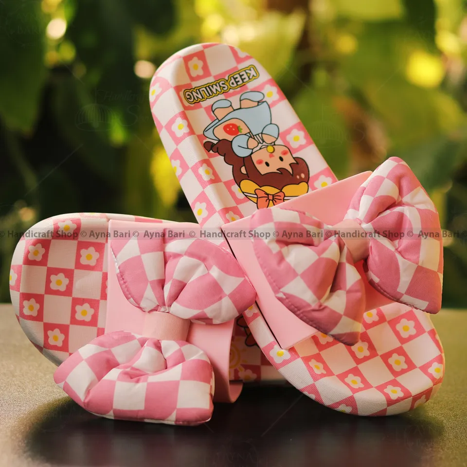 Slipper for Girls Sandal for Child Keep Smiling 2201 house