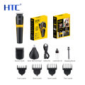 HTC At-1322 Professional 3 in 1 Rechargeable Clipper Trimmer Shaver mens grooming kit for men - Trimmer - Trimmer. 