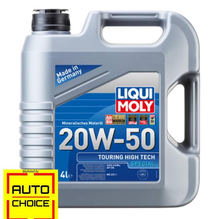 LIQUI MOLY TOURING HIGH TECH SPECIAL 20W-50 - 4L