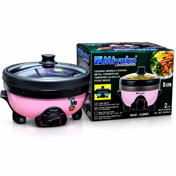 Miyako%20MC-580%20T%20Double%20Multi%20Cooker%205L%20%E2%80%93%202%20Pot%20Electric%20Cooker%20with%20Ceramic%20Marble%20Coating%20-%20Image%203