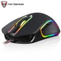 Motospeed V30 Programming Gaming Mouse 3500DPI Mice With RGB LED USB Computer Wried Optical Breathing For PC OSU Game Player.