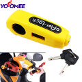 Yoomee 1 Pcs Security Grip Caps Lock for Motorcycle Anti Theft Lock. 