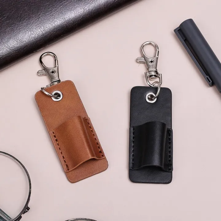 Portable%20-%20Lanyard%20Pen%20Holder%20Keychain%20-%20Faux%20PU%20Leather%20-%20Retro%20-%20Pen%20Protector%20Keyring%20-%20Business,%20Organizer%20Accessories%20Gift%20For%20Man%20-%20Anti-lost%20-%20Image%206