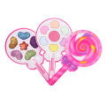 Princess Make-Up Toy Set Lollipop Shaped Beauty Travel Pretend Cosmetic.