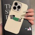Cute Puppy Cartoon Dachshund Dog DIY 3D Sticker Couples Case Compatible for IPhone 15 11 16 14 13 12 Pro Max XR X 14 16 15 Plus XS Max Luxury Case. 