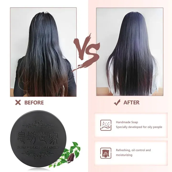 Polygonum%20Multiflorum%20Anti-mite%20Oil%20Control%20Hair%20Soap%20Deep%20Cleaning%20White%20Hair%20Turns%20Black%20Thicker%20Dandruff%20Removal%20Repair%20Moisturize%20Damaged%20Hair%20Handmade%20Soap%20-%20Image%203